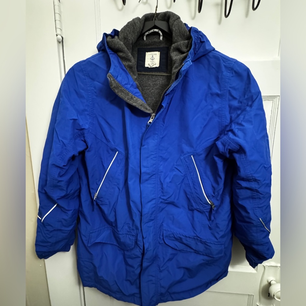 Lands’ End Kids “Squall” Winter Jacket – XL (18/20) – Bright Blue – Super Warm